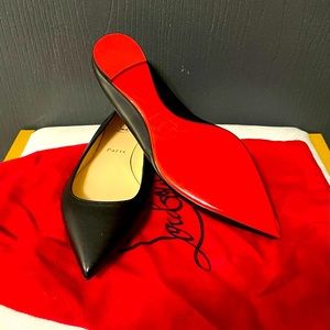 Size 37 Christian Louboutin Flats.